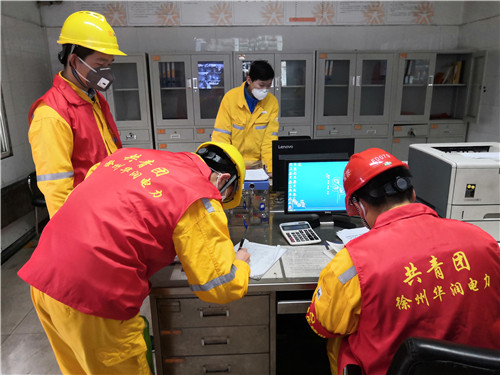 黨旗所指，團(tuán)旗所向——徐州華潤電力有限公司疫情防控志愿者“青年突擊隊”在行動