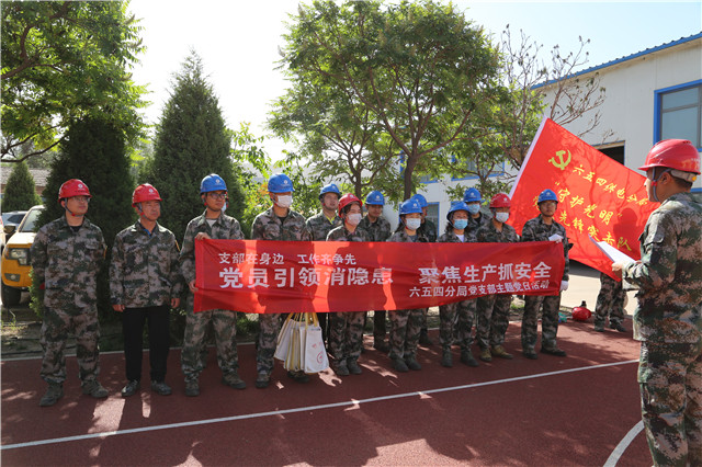 講安全，重行動(dòng)-——六五四供電分局黨支部開(kāi)展主題黨日助力安全生產(chǎn)