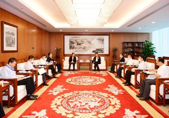 華能集團(tuán)有限公司黨組書記、董事長舒印彪會見國開行董事長趙歡