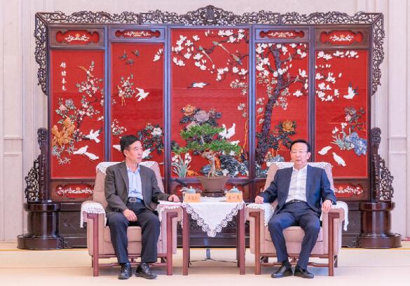 中國能建總經(jīng)理、黨委副書記孫洪水拜訪揚州鎮(zhèn)江主要領(lǐng)導(dǎo)
