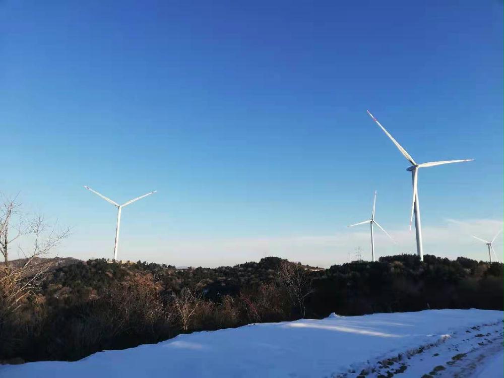 山西盂縣西煙鎮(zhèn)風電項目全容量并網發(fā)電