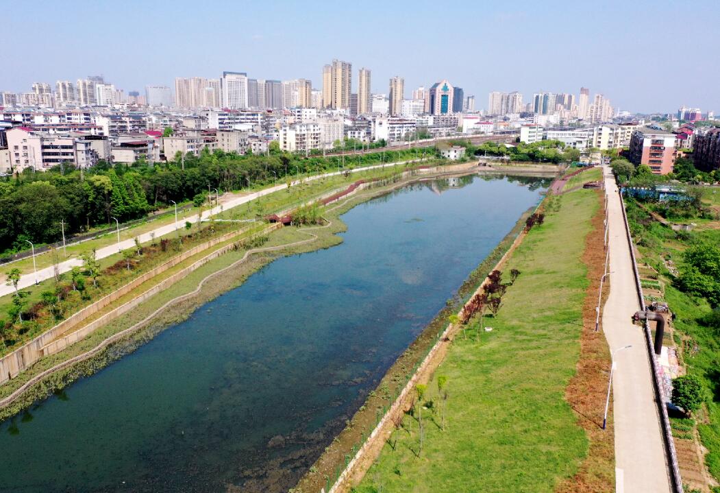 江西鷹潭這個水環(huán)境治理項目，很美！