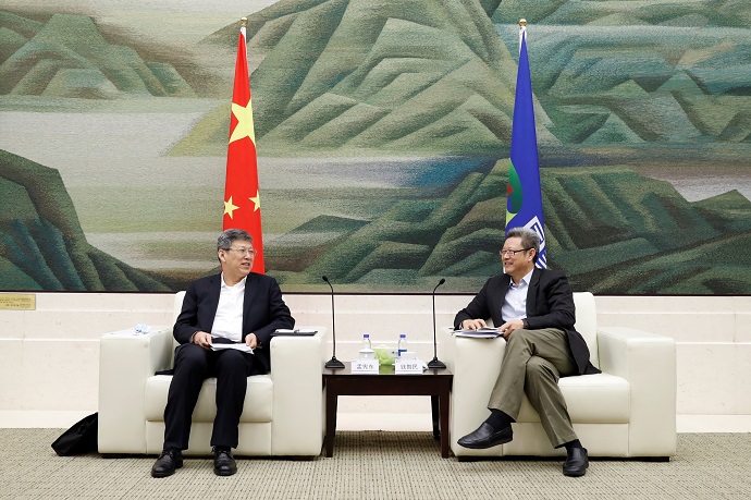 錢智民會(huì)見內(nèi)蒙古自治區(qū)黨委常委、通遼市委書記孟憲東