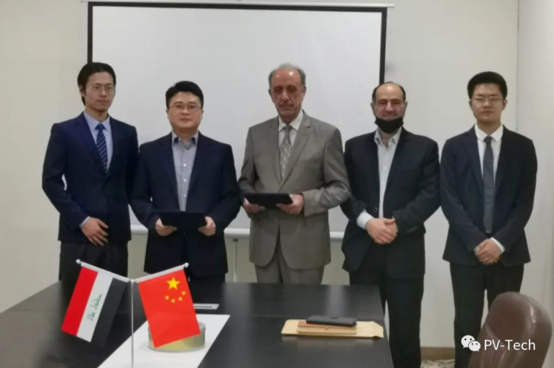 中國能建與伊拉克、越南簽署355MW光伏項(xiàng)目