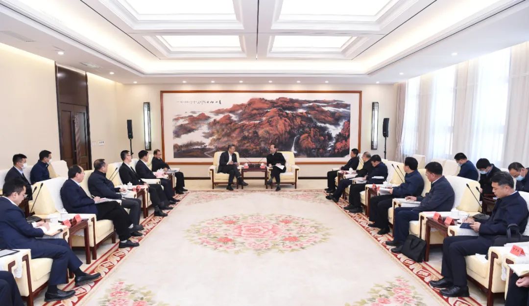 錢智民、江毅拜會(huì)內(nèi)蒙古自治區(qū)黨委書記、人大常委會(huì)主任石泰峰