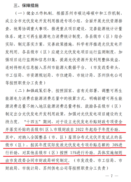 蘇州：國(guó)企廠房100%安裝分布式光伏！