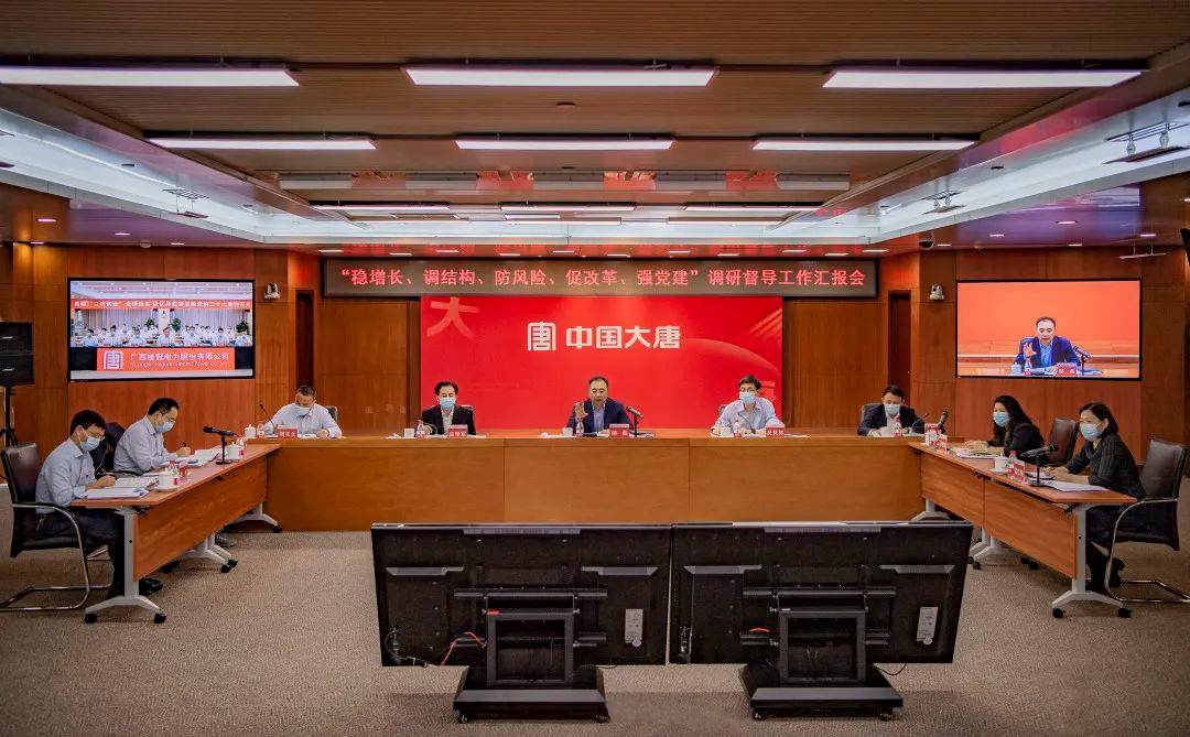 鄒磊調研督導桂冠電力“穩(wěn)增長、調結構、防風險、促改革、強黨建”工作