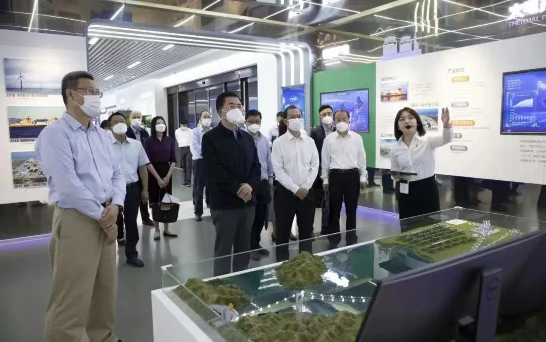 國(guó)務(wù)院國(guó)資委黨委委員、副主任翁杰明到國(guó)家電投督導(dǎo)工作