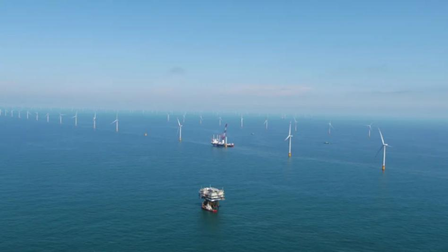 江蘇如東H6、H10兩座海上風(fēng)電場迎來全機(jī)組全容量并網(wǎng)后首次滿發(fā)