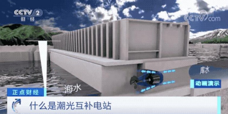 年均發(fā)電量超1億度！央視財經(jīng)重點關(guān)注我國“首座”潮光互補型光伏電站
