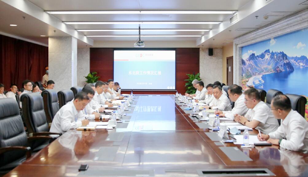 中國(guó)能建黨委書記、董事長(zhǎng)宋海良赴東北電力設(shè)計(jì)院調(diào)研
