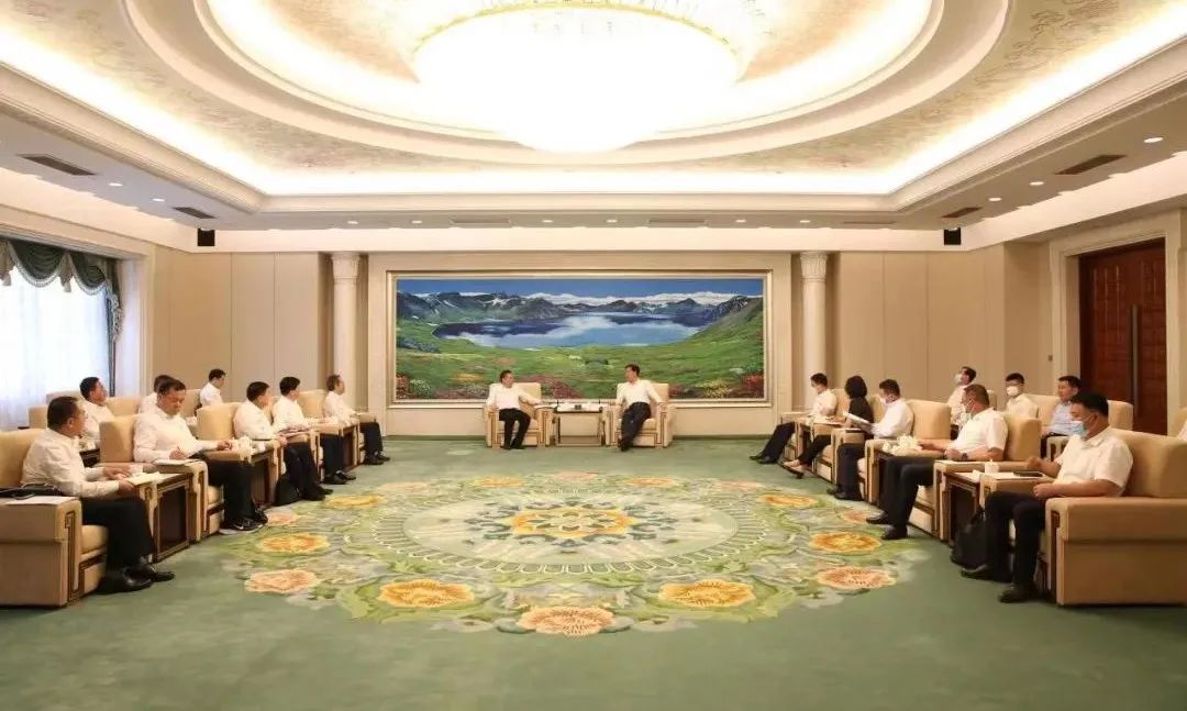 中國(guó)能建黨委書記、董事長(zhǎng)宋海良拜會(huì)吉林省委常委、長(zhǎng)春市委書記張志軍