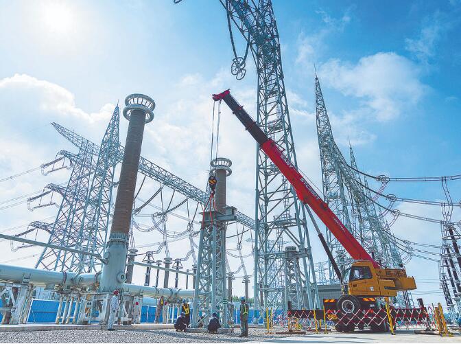 賦能京畿，北京東變電站擴建忙