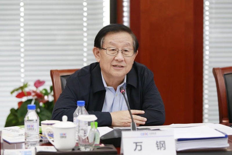 全國政協(xié)副主席、中國科協(xié)主席萬鋼帶隊(duì)到中國能建調(diào)研
