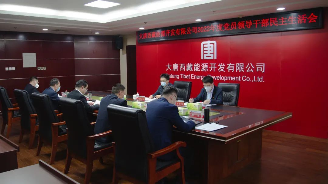 大唐西藏公司黨委召開領(lǐng)導班子民主生活會