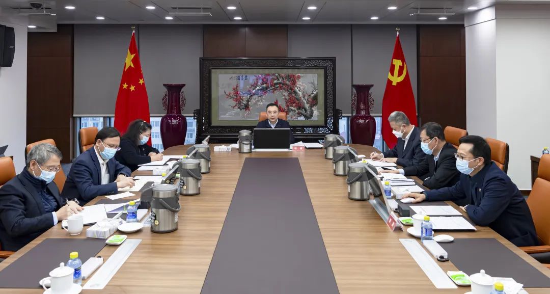 中國大唐黨組學習貫徹中央政治局常務(wù)委員會會議精神和習近平總書記重要文章