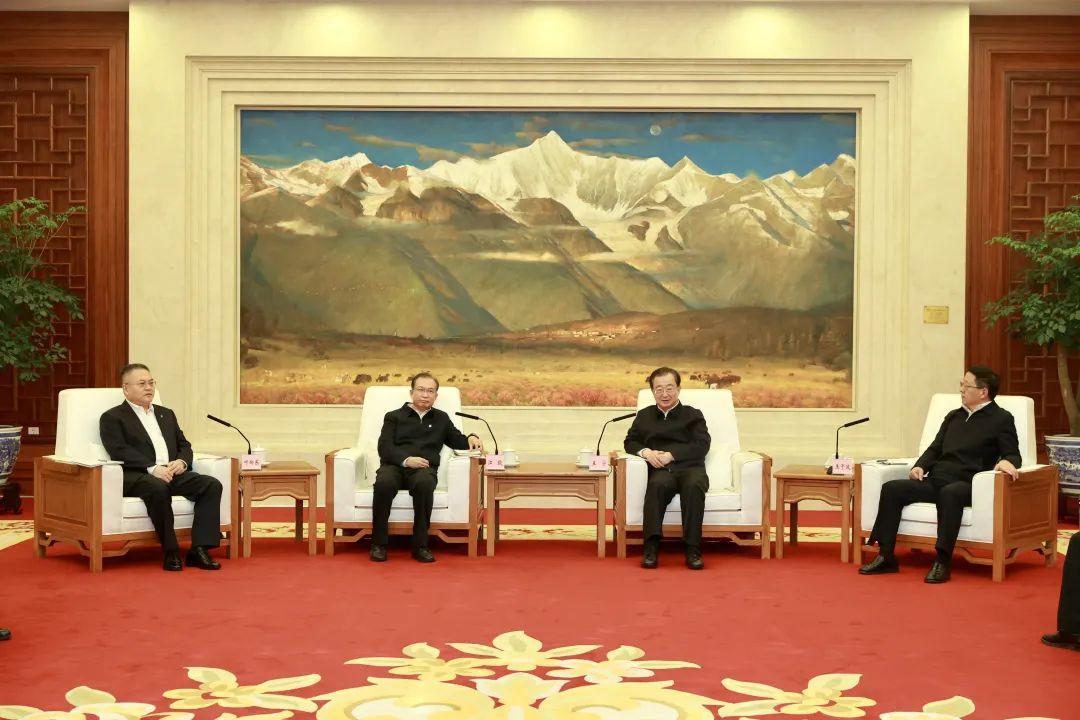 華電集團(tuán)董事長(zhǎng)江毅、總經(jīng)理葉向東拜會(huì)云南省委書(shū)記王寧、省長(zhǎng)王予波