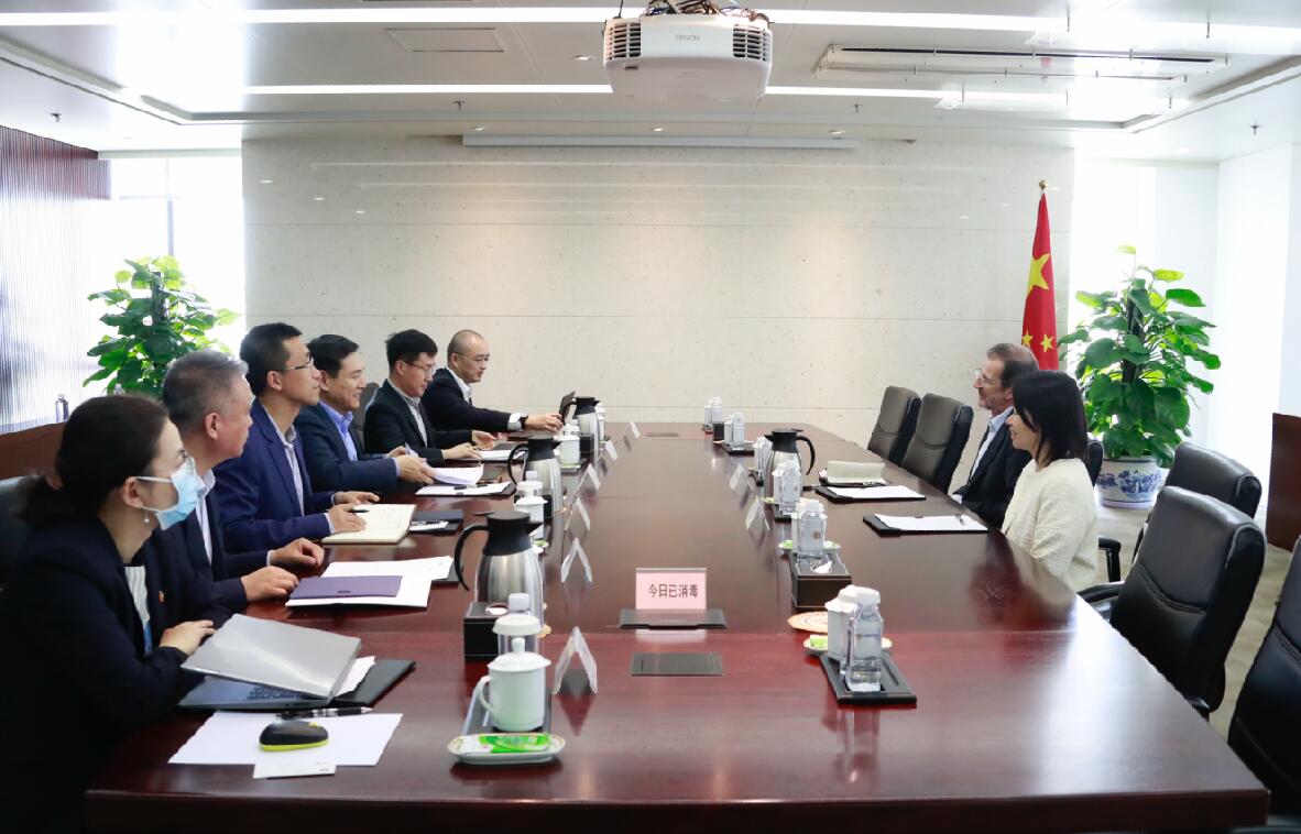 國家電投黨組成員、副總經(jīng)理陳海斌會(huì)見國際鋁業(yè)協(xié)會(huì)秘書長邁爾斯·珀瑟