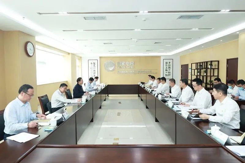 國家電網(wǎng)公司黨組書記、董事長辛保安深入基層開展主題教育專題調(diào)研
