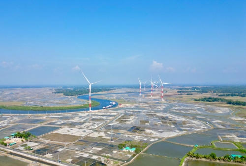 孟加拉國首個大型風電場投產發(fā)電