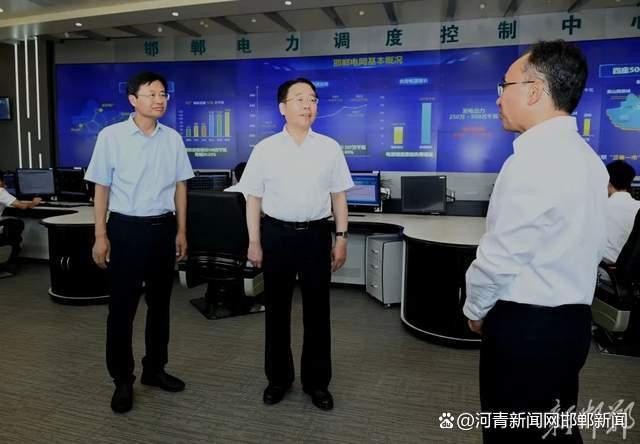 邯鄲市政府市長(zhǎng)樊成華到國網(wǎng)邯鄲供電公司調(diào)研