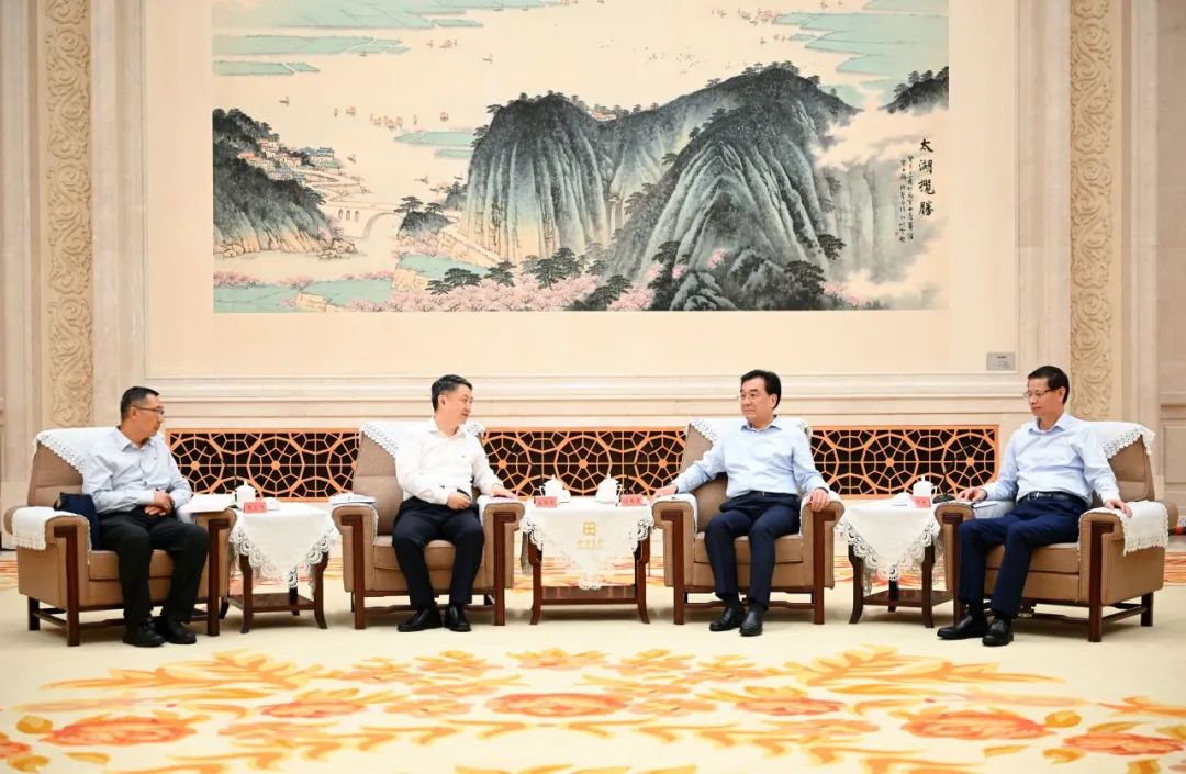 華能集團(tuán)黨組書記、董事長溫樞剛拜會江蘇省委書記信長星、省長許昆林