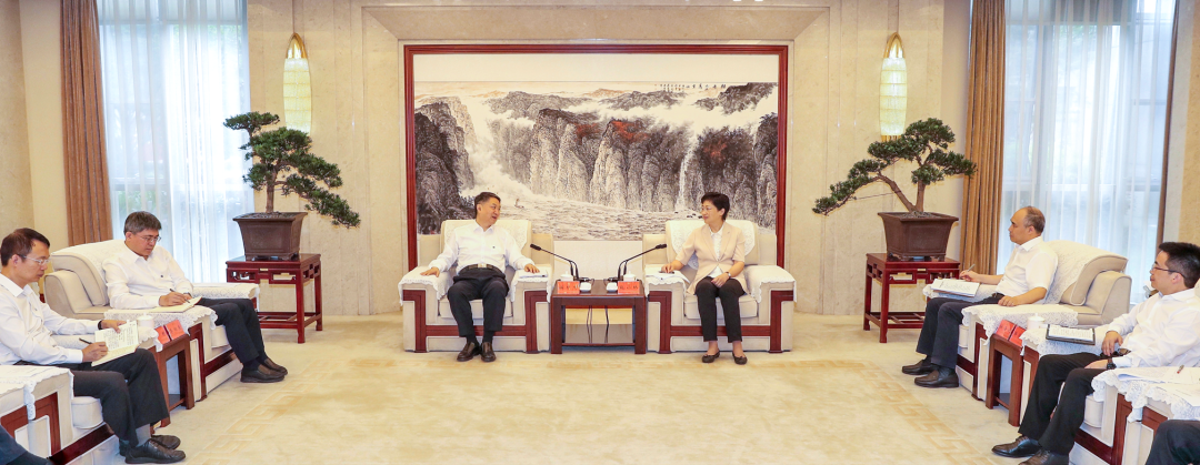 華能集團(tuán)黨組書記、董事長拜會四川省委副書記、成都市委書記施小琳