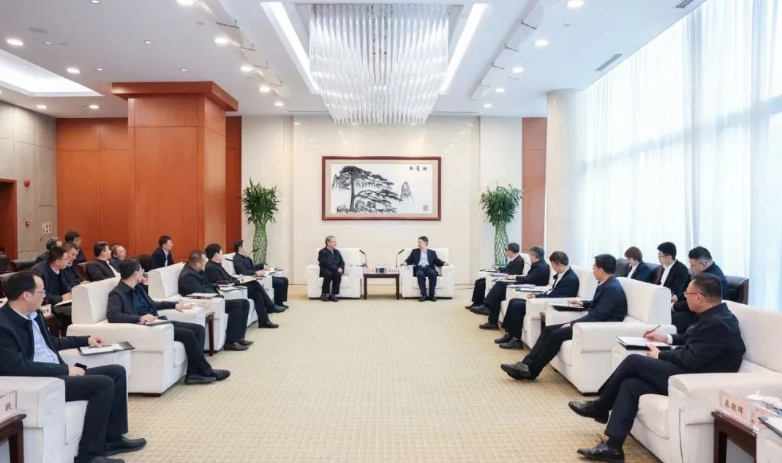 中國華能集團黨組書記、董事長溫樞剛會見河北省委常委、唐山市委書記武衛(wèi)東