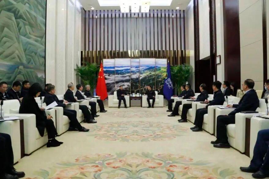 國(guó)家電投黨組書記、董事長(zhǎng)劉明勝會(huì)見東方電氣黨組書記、董事長(zhǎng)俞培根