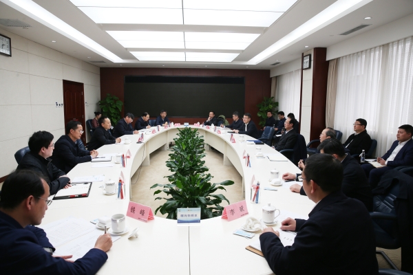 中國(guó)電建黨委書記、董事長(zhǎng)丁焰章拜會(huì)水利部黨組書記、部長(zhǎng)李國(guó)英