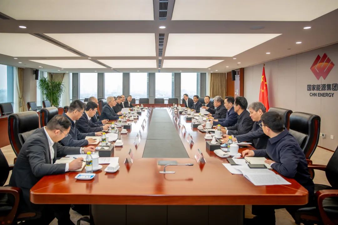 國(guó)家能源集團(tuán)黨組書記、董事長(zhǎng)劉國(guó)躍會(huì)見中國(guó)一重黨委書記、董事長(zhǎng)徐鵬
