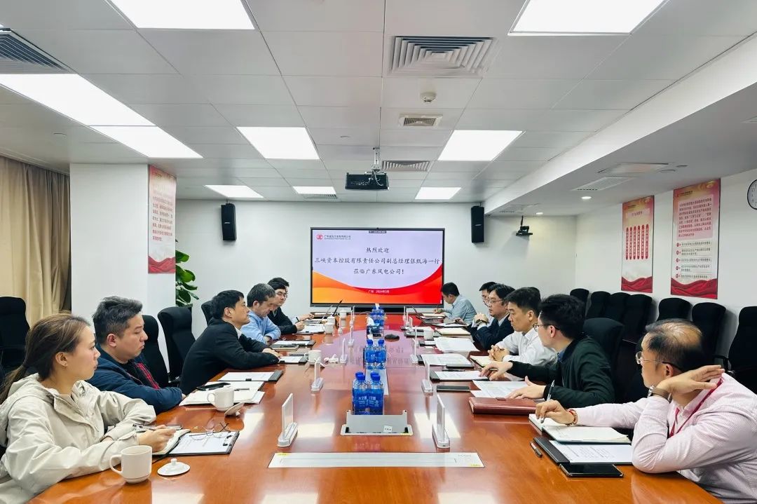 三峽資本與廣東風(fēng)電、深圳能源座談