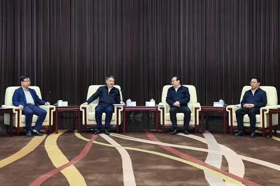 華能集團董事長溫樞剛、總經(jīng)理鄧建玲會見寧夏回族自治區(qū)黨委書記梁言順主席張雨浦