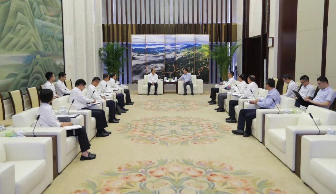 國家電投黨組書記、董事長劉明勝會(huì)見中國化學(xué)黨委書記、董事長莫鼎革
