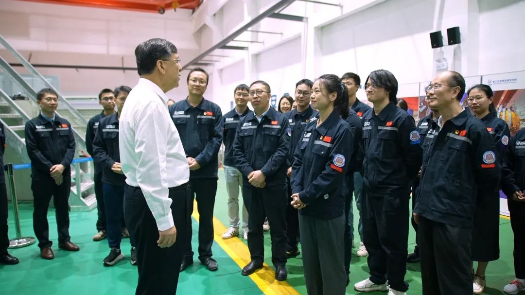 科技部黨組書記、部長(zhǎng)陰和俊到中核集團(tuán)基層單位宣講黨的二十屆三中全會(huì)精神