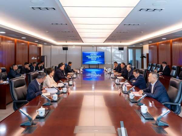 華電集團(tuán)副總經(jīng)理吳敬凱會見中國電建黨委常委、副總經(jīng)理徐鵬程