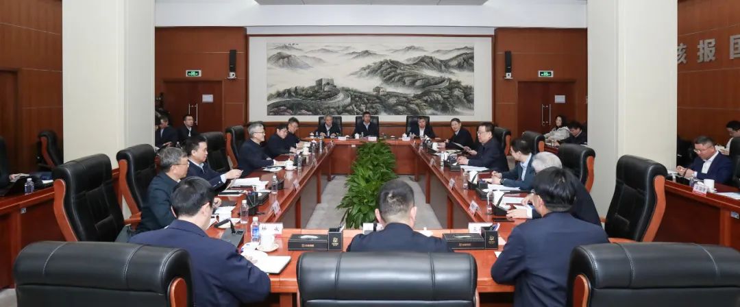中核集團(tuán)會(huì)見東方電氣集團(tuán)總經(jīng)理、黨組副書記張彥軍一行