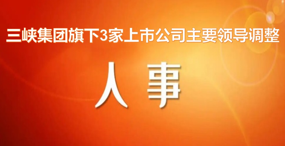 電力央企密集調(diào)整旗下上市公司領(lǐng)導(dǎo)層！