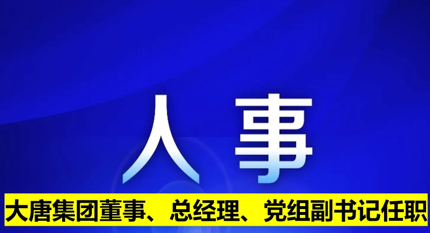 大唐集團董事、總經(jīng)理、黨組副書記任職